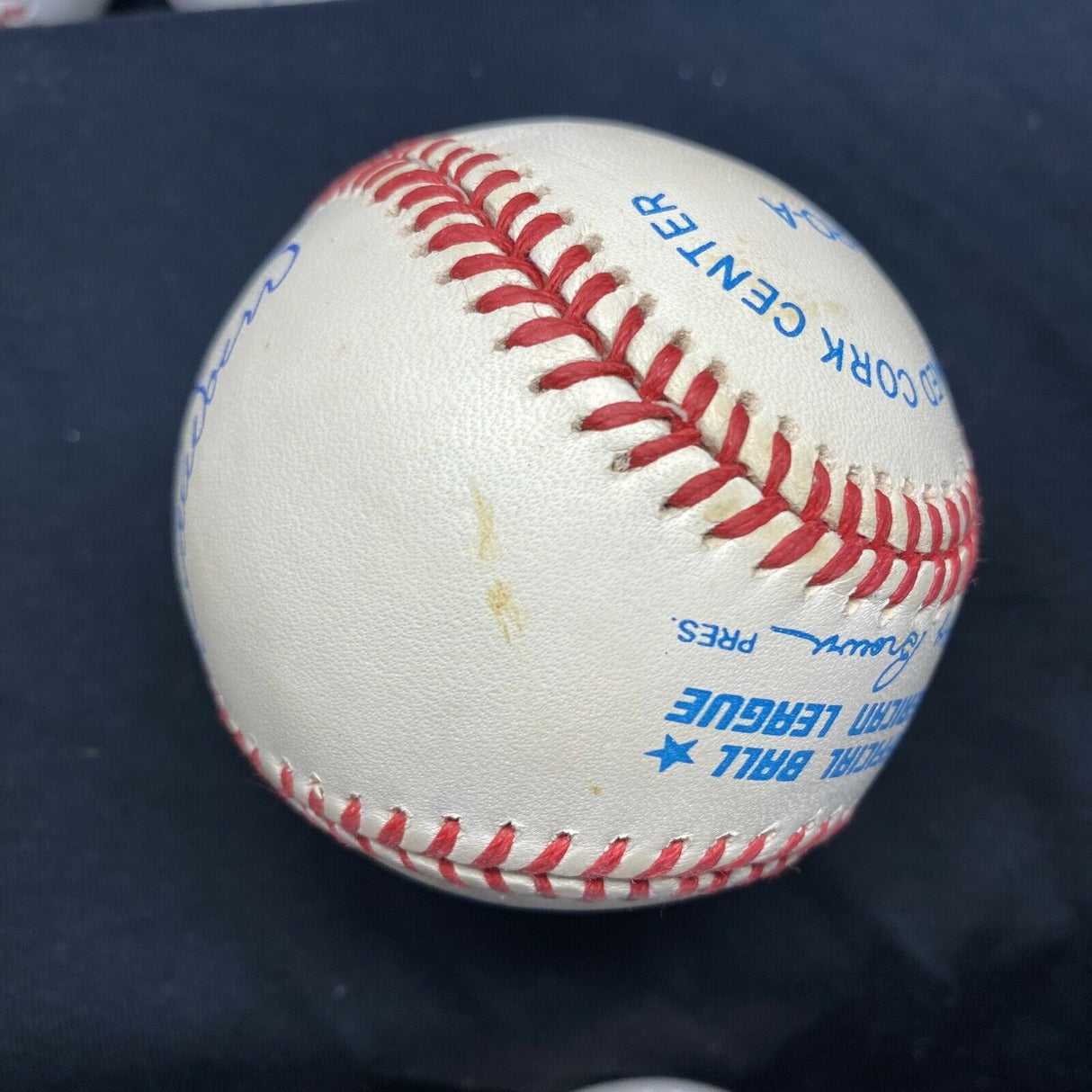 Bob Feller Bobby Doerr Van Meter Sons Dual Signed Baseball JSA