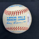 Jim Catfish Hunter HOF 87 Perfect Game 5-8-68 Signed Baseball JSA LOA