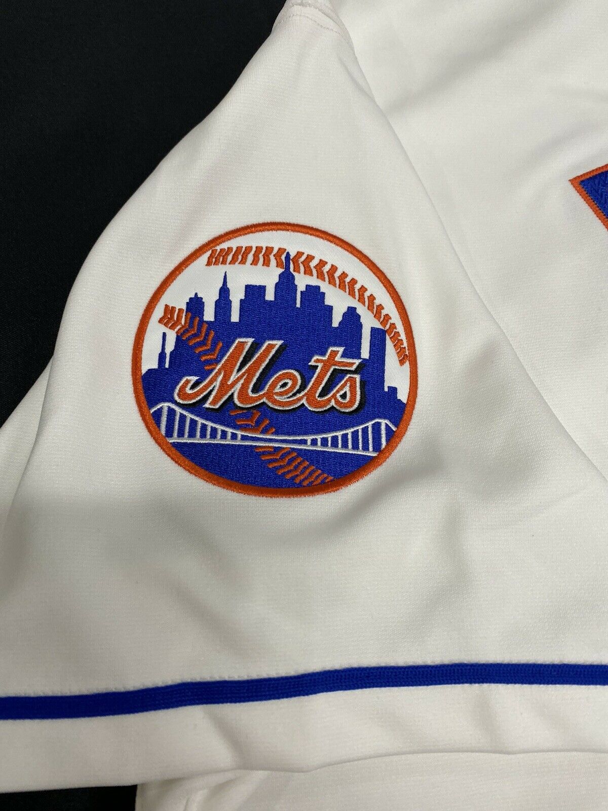 Mike Piazza HR for NY Signed Authentic Mitchell Ness Jersey Fanatics MLB Holo