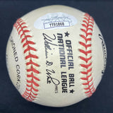 Phil Niekro 318 Wins Signed Baseball JSA