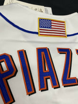 Mike Piazza HR for NY Signed Authentic Mitchell Ness Jersey Fanatics MLB Holo