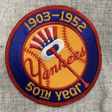 Mickey Mantle Yankees 1951-1968 Signed Mitchell Ness 1952 Road Jersey JSA LOA