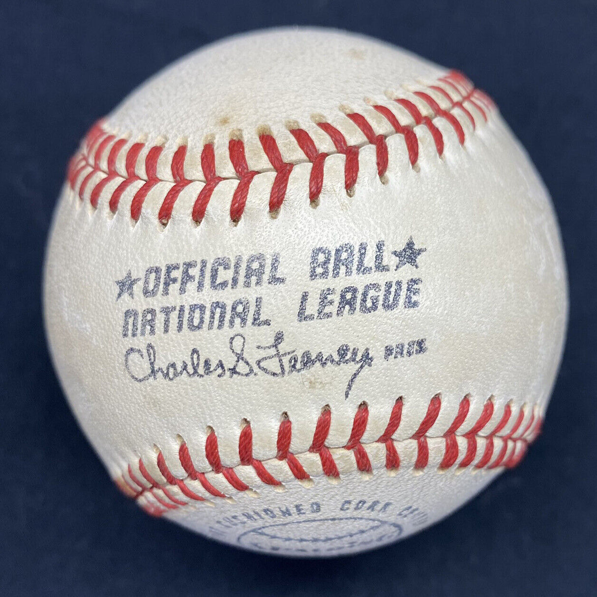 Roberto Clemente Single Signed Official NL Feeney Spalding Baseball JSA LOA