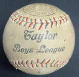 Lou Gehrig Single Signed Boys League Baseball PSA/DNA LOA