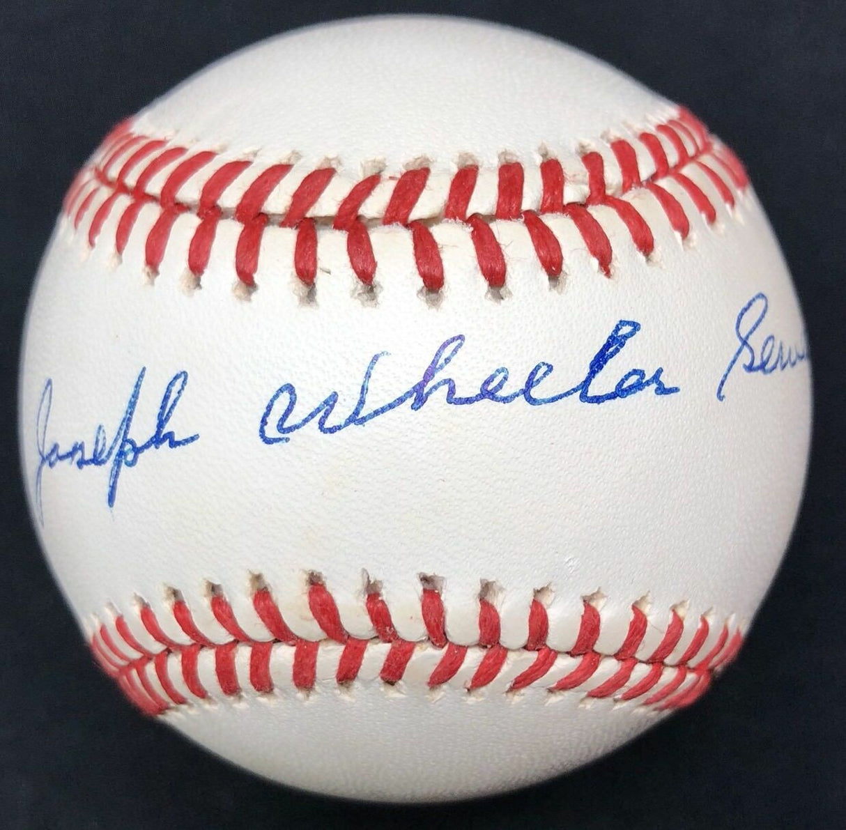 Joseph Wheeler Sewell Full Name Signed Baseball PSA/DNA Joe HOF