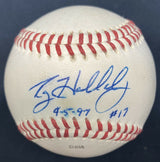 Roy Halladay Minor League Signature Signed Baseball PSA HOF