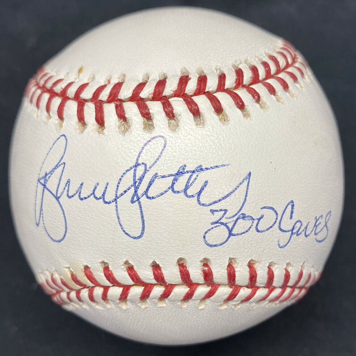 Bruce Sutter 300 Saves Signed Baseball MLB Holo