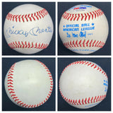 Mickey Mantle Signed 5 Baseball Set Cronin Budig MacPhail JSA PSA/DNA LOA