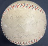 Lou Gehrig Single Signed Boys League Baseball PSA/DNA LOA