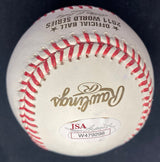 Nick Punto Signed 2011 World Series Baseball JSA Witness