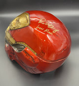 Robert Downey Jr. Signed Taurus Studio Iron Man Helmet Beckett Witness Holo