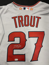 Mike Trout Signed Authentic 2013 All Star Game Jersey Citi Field Mets MLB Holo