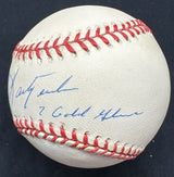 Carl Yastrzemski 7 Gold Gloves Signed Baseball JSA