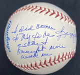 Reggie Jackson Brought My Star With Me Quote Signed Baseball JSA