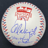 Adam Wainwright Starting Pitcher Signed 2014 All Star Game Logo Baseball JSA