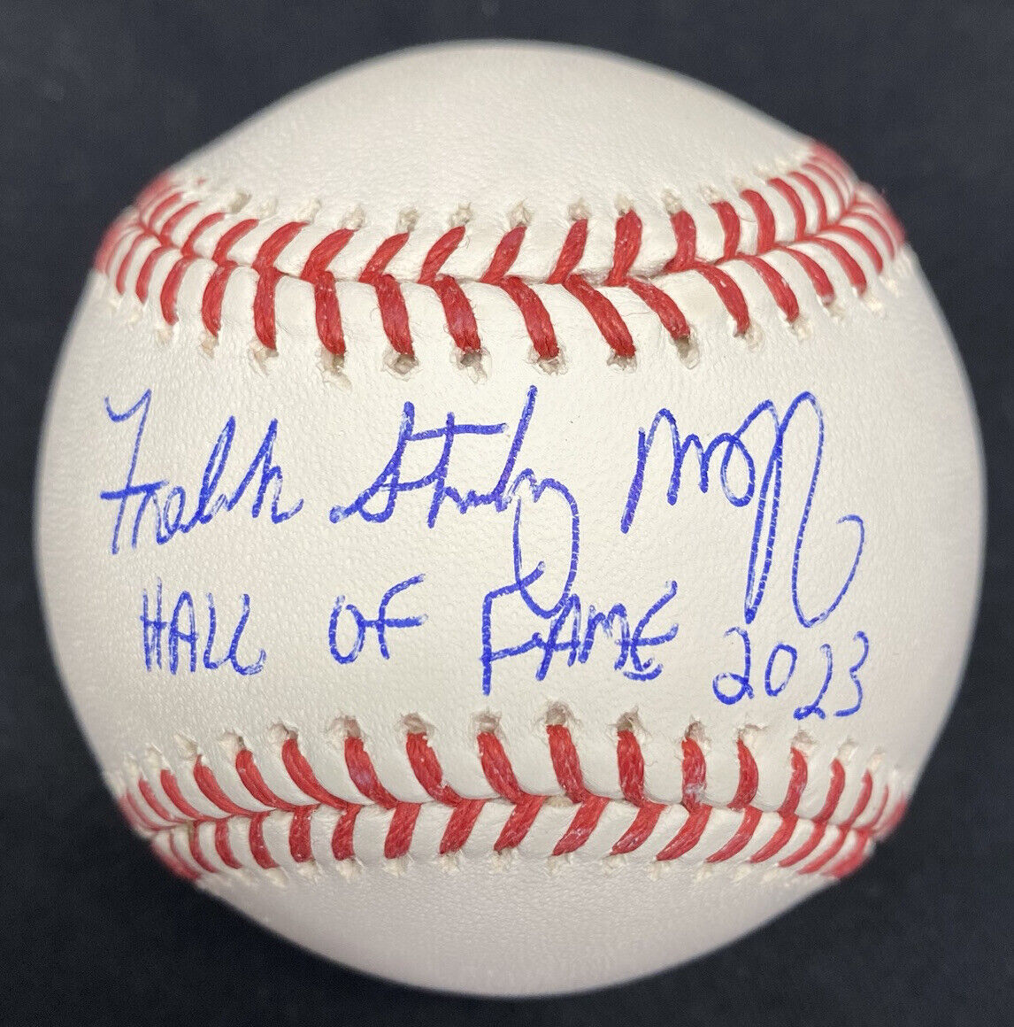 Frederick Stanley Fred McGriff HOF 2023 Signed Baseball Tristar