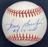 Sandy Koufax 63 NL MVP CY Signed Baseball JSA LOA