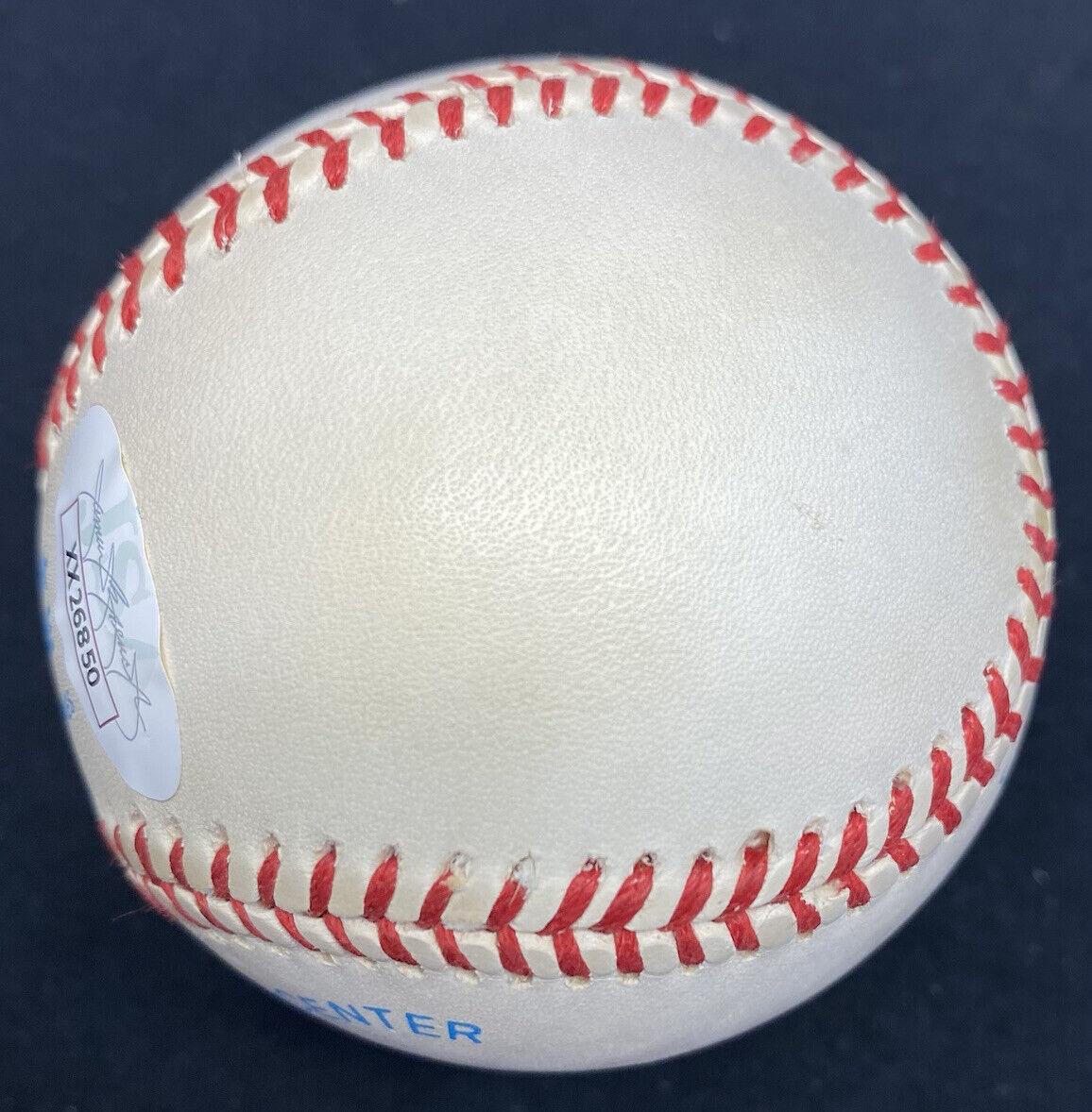 Mickey Mantle TC 1956 Signed Baseball JSA LOA