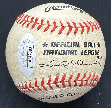 Tom Seaver 311 (Wins) Signed Baseball JSA