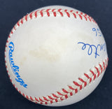 Mickey Mantle TC 1956 Signed Baseball JSA LOA