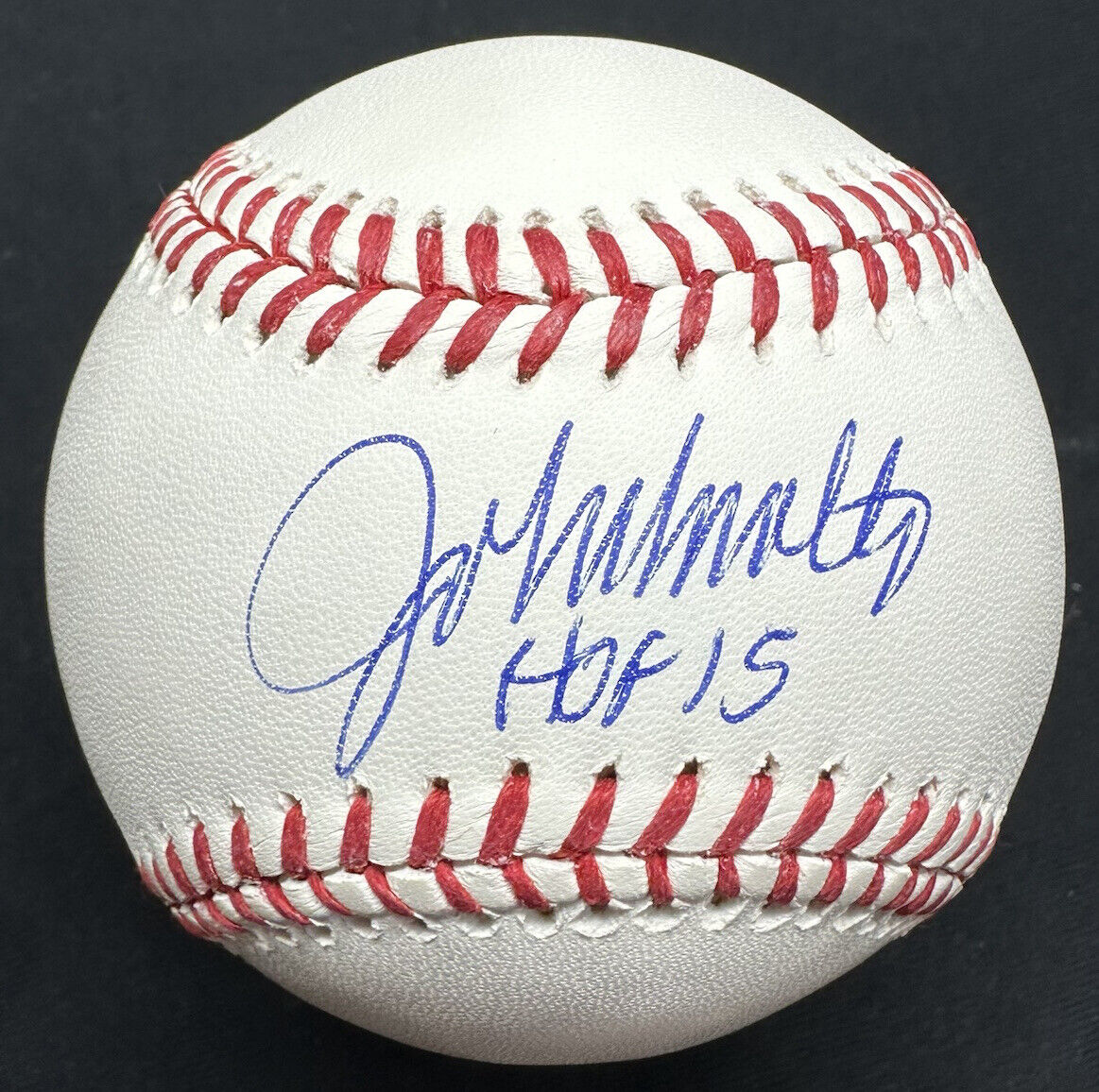 John Smoltz HOF 15 Signed Baseball JSA Witness