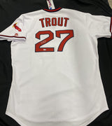 Mike Trout Signed TBTC California Angels Jersey MLB Holo Majestic