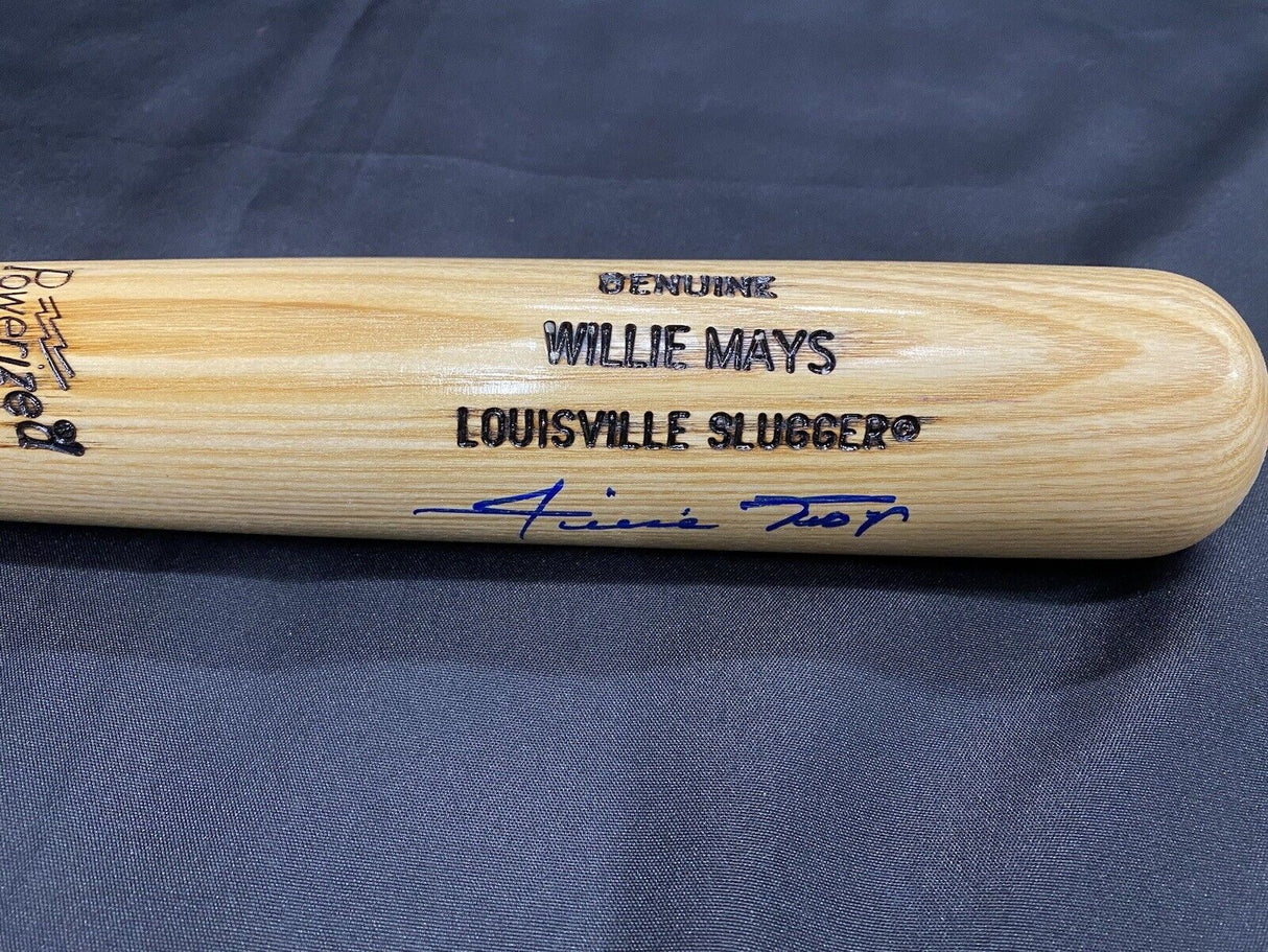 Willie Mays Signed Louisville Slugger Game Model Bat JSA LOA