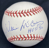 Willie McCovey HOF 86 Signed Baseball JSA Witness Holo Only