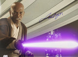 Samuel L. Jackson Signed Star Wars Episode III 16x20 Photo Beckett Witness