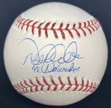 Derek Jeter Mr. November Signed Baseball Steiner Sports MLB Hologram Holo